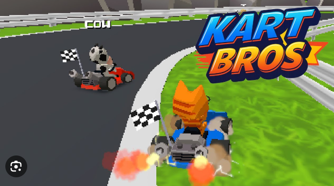 Kart Bros IO in-race screenshot